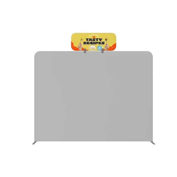 42"wx10"h Rectangle Header Display w/aluminum frame, full color imprint on 240g... from ASI 49891 Discount Marketing Products / DMP