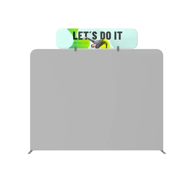 65"wx10"h Rectangle Header Display w/aluminum frame, full color imprint on 240g... from ASI 49891 Discount Marketing Products / DMP