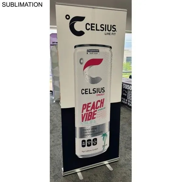 Heavy Fabric Premium Retractable Pull Up Banner... from ASI 53509 FIEL-Fairdeal Import & Export
