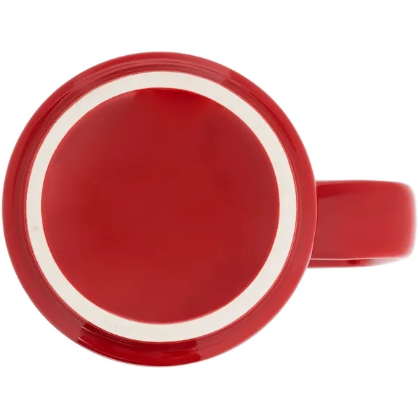 15 oz glossy ceramic mug with stackable design and polished finish... from ASI 51197 ETS Express, LLC