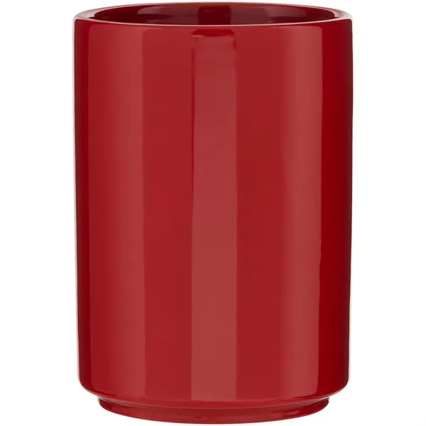 15 oz glossy ceramic mug with stackable design and polished finish... from ASI 51197 ETS Express, LLC
