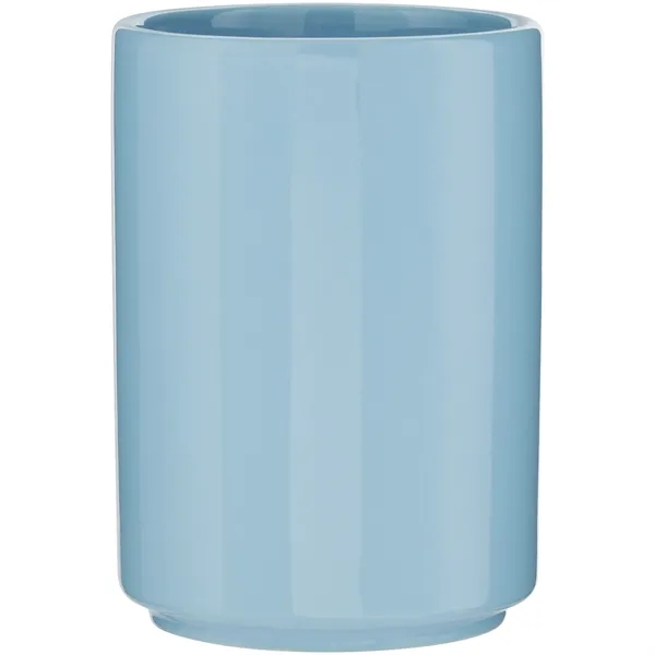15 oz glossy ceramic mug with stackable design and polished finish... from ASI 51197 ETS Express, LLC