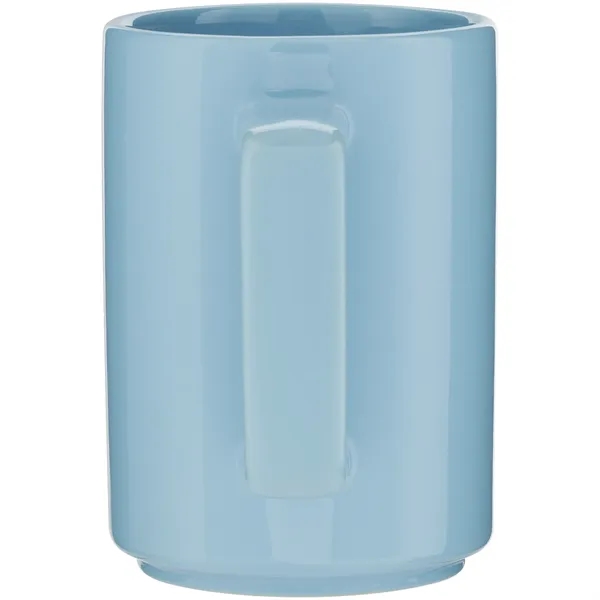 15 oz glossy ceramic mug with stackable design and polished finish... from ASI 51197 ETS Express, LLC