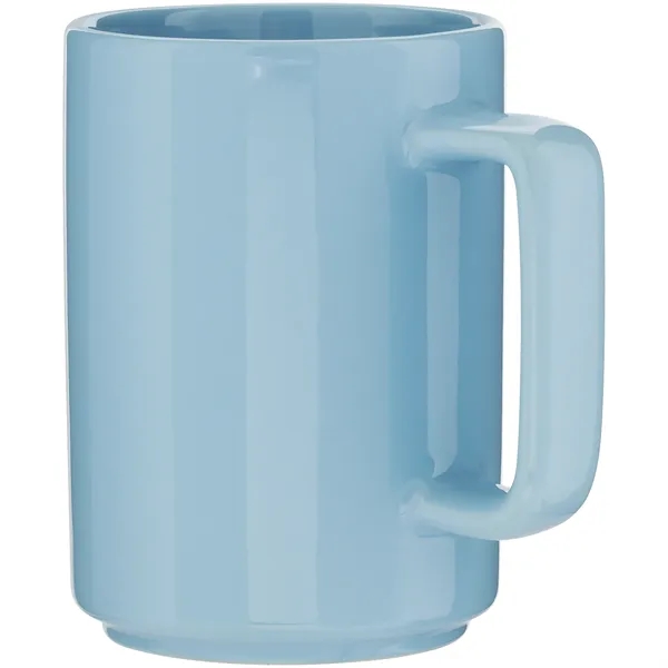 15 oz glossy ceramic mug with stackable design and polished finish... from ASI 51197 ETS Express, LLC