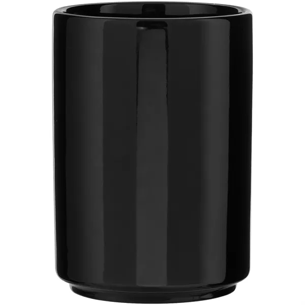 15 oz glossy ceramic mug with stackable design and polished finish... from ASI 51197 ETS Express, LLC