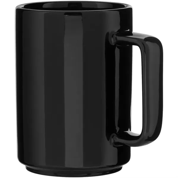 15 oz glossy ceramic mug with stackable design and polished finish... from ASI 51197 ETS Express, LLC