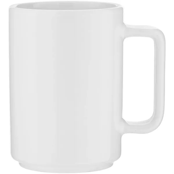 15 oz glossy ceramic mug with stackable design and polished finish... from ASI 51197 ETS Express, LLC