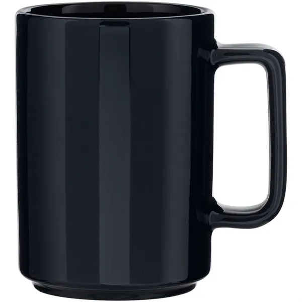 15 oz glossy ceramic mug with stackable design and polished finish... from ASI 51197 ETS Express, LLC