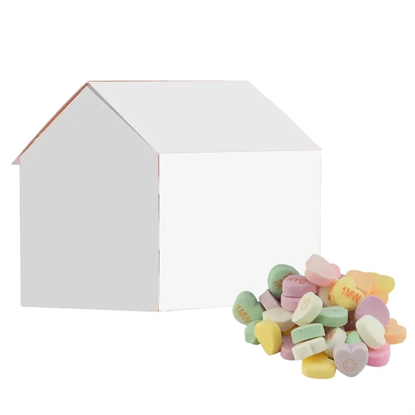 Cupid's Cottage filled with Conversation Hearts... from ASI 71685 Midnite Snax®