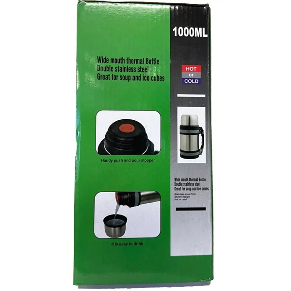 Thermal insulated bottle, shoulder strap. 32 oz.... from ASI 36988 Artek USA Inc / Artek™