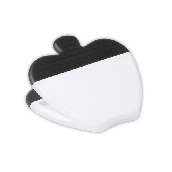 Recycled PS Apple Shape Magnetic Memo Clip... from ASI 79530 Prime Line