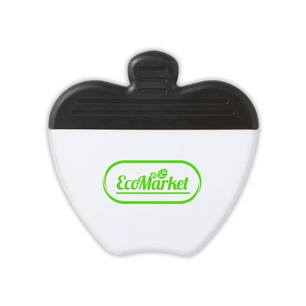 Recycled PS Apple Shape Magnetic Memo Clip... from ASI 79530 Prime Line