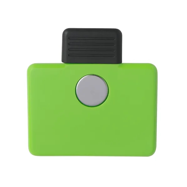 Recycled PS Rectangle Shape Magnetic Memo Clip... from ASI 79530 Prime Line