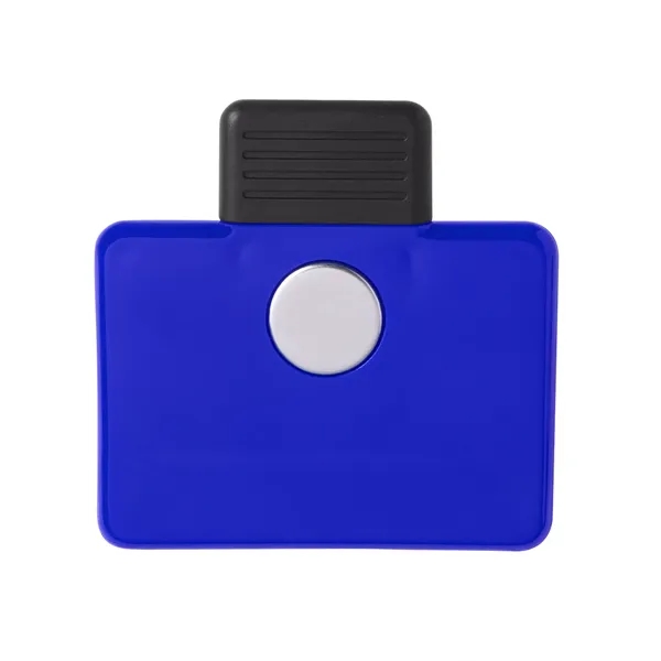Recycled PS Rectangle Shape Magnetic Memo Clip... from ASI 79530 Prime Line