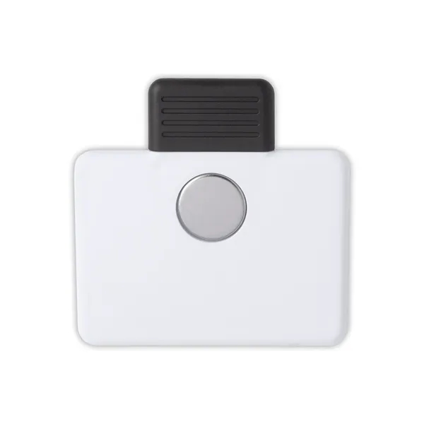 Recycled PS Rectangle Shape Magnetic Memo Clip... from ASI 79530 Prime Line