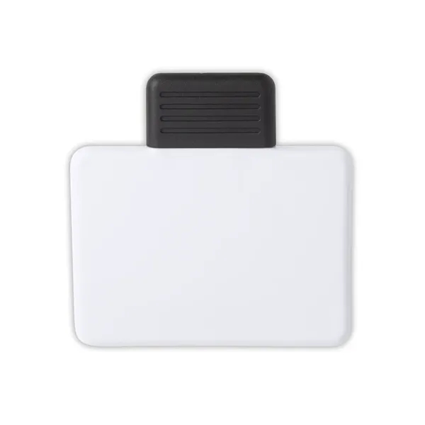 Recycled PS Rectangle Shape Magnetic Memo Clip... from ASI 79530 Prime Line