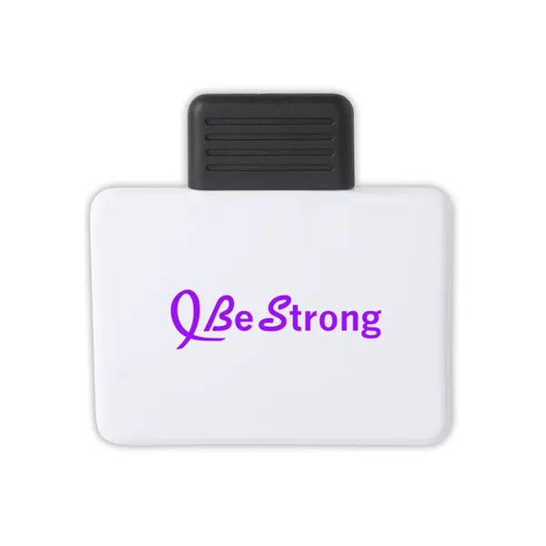 Recycled PS Rectangle Shape Magnetic Memo Clip... from ASI 79530 Prime Line