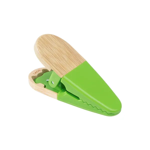 Recycled PS & Bamboo Magnetic Memo Clip... from ASI 79530 Prime Line