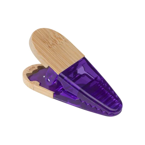 Recycled PS & Bamboo Magnetic Memo Clip... from ASI 79530 Prime Line