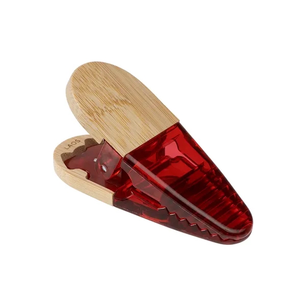 Recycled PS & Bamboo Magnetic Memo Clip... from ASI 79530 Prime Line