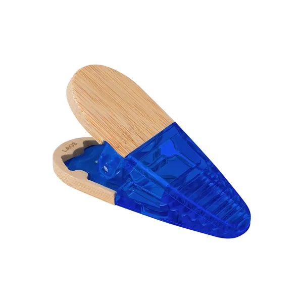 Recycled PS & Bamboo Magnetic Memo Clip... from ASI 79530 Prime Line