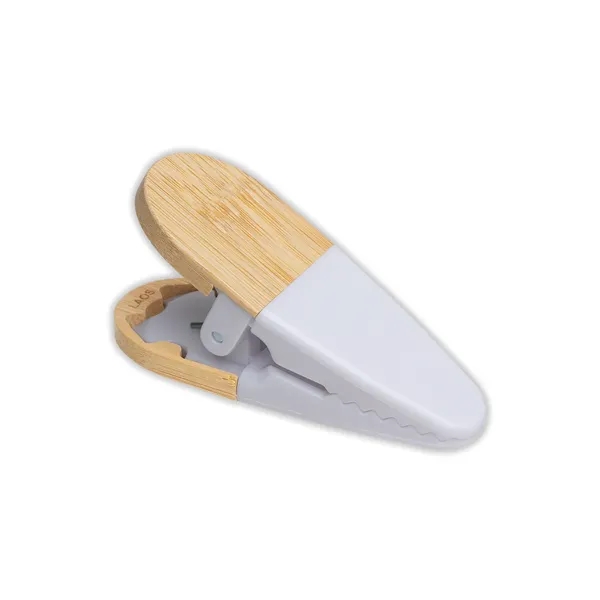 Recycled PS & Bamboo Magnetic Memo Clip... from ASI 79530 Prime Line