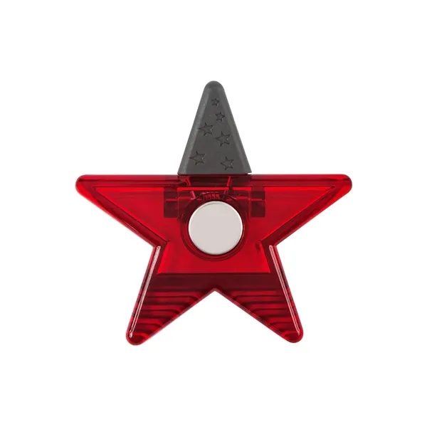 Recycled PS Star Shape Magnetic Memo Clip... from ASI 79530 Prime Line