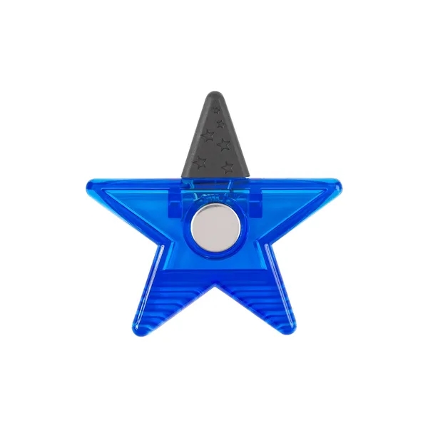Recycled PS Star Shape Magnetic Memo Clip... from ASI 79530 Prime Line