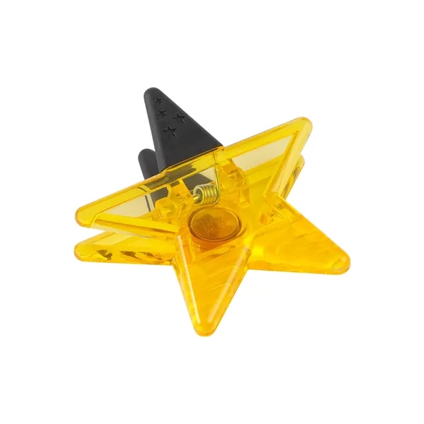 Recycled PS Star Shape Magnetic Memo Clip... from ASI 79530 Prime Line