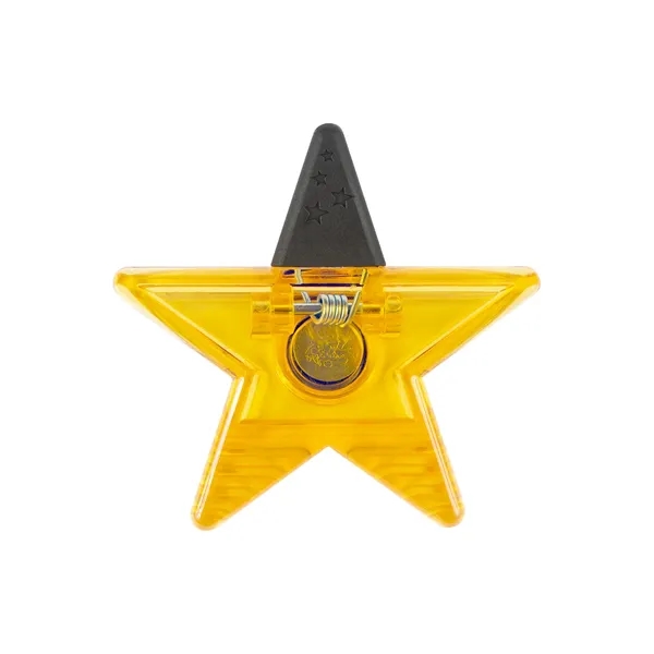 Recycled PS Star Shape Magnetic Memo Clip... from ASI 79530 Prime Line