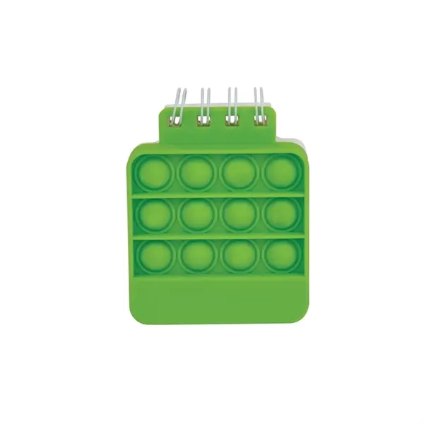 Dimple Silicone Push Pop Notebook... from ASI 67866 Logomark/Valumark