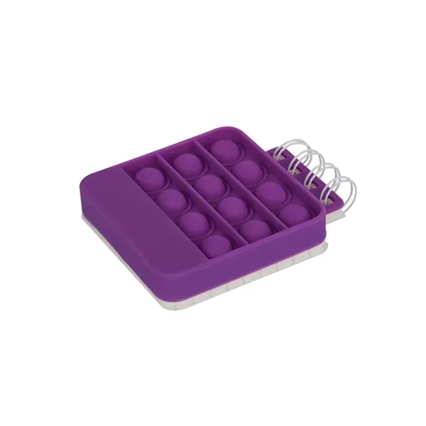 Dimple Silicone Push Pop Notebook... from ASI 67866 Logomark/Valumark