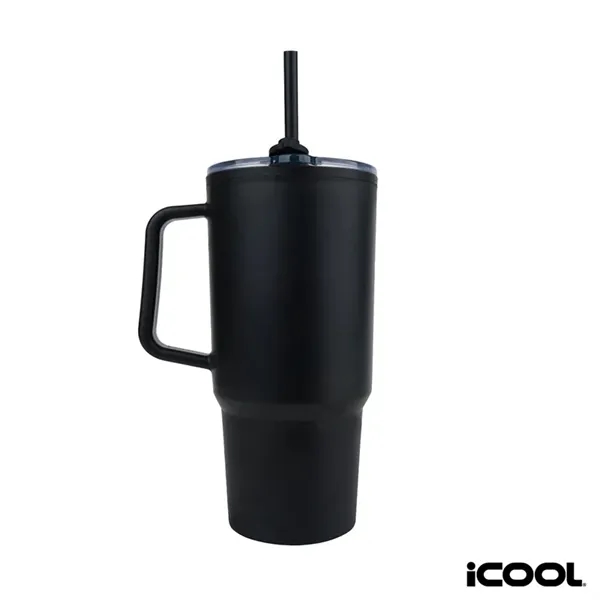 iCOOL® Ouray 30 oz. Double Wall Polypropylene Travel Tumbler... from ASI 67866 Logomark/Valumark