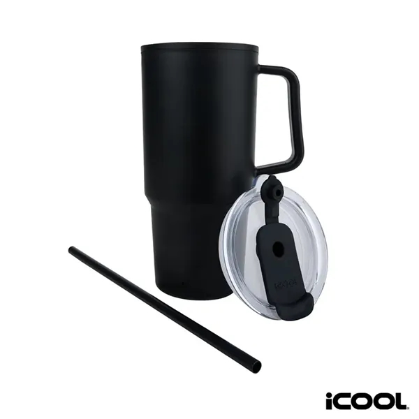 iCOOL® Ouray 30 oz. Double Wall Polypropylene Travel Tumbler... from ASI 67866 Logomark/Valumark