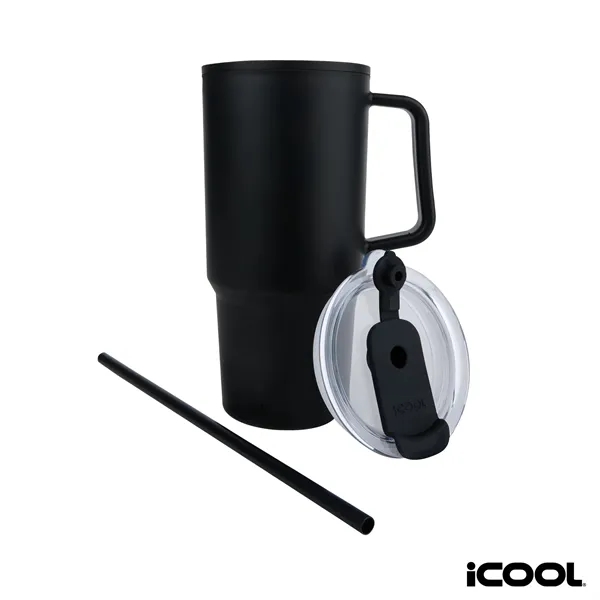 iCOOL® Ouray 30 oz. Double Wall Polypropylene Travel Tumbler... from ASI 67866 Logomark/Valumark