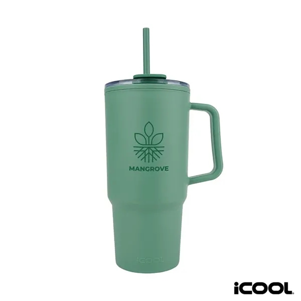iCOOL® Ouray 30 oz. Double Wall Polypropylene Travel Tumbler... from ASI 67866 Logomark/Valumark