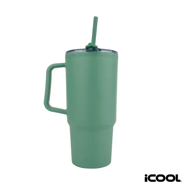 iCOOL® Ouray 30 oz. Double Wall Polypropylene Travel Tumbler... from ASI 67866 Logomark/Valumark