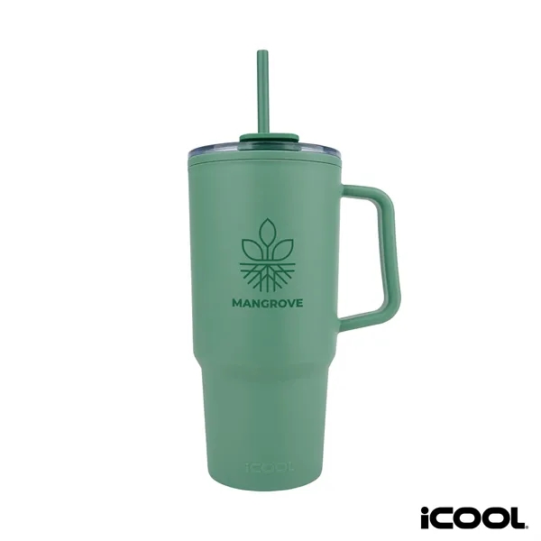iCOOL® Ouray 30 oz. Double Wall Polypropylene Travel Tumbler... from ASI 67866 Logomark/Valumark
