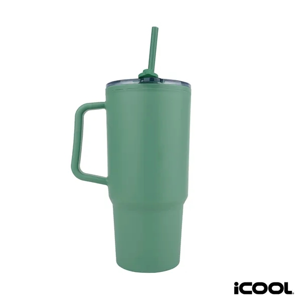 iCOOL® Ouray 30 oz. Double Wall Polypropylene Travel Tumbler... from ASI 67866 Logomark/Valumark