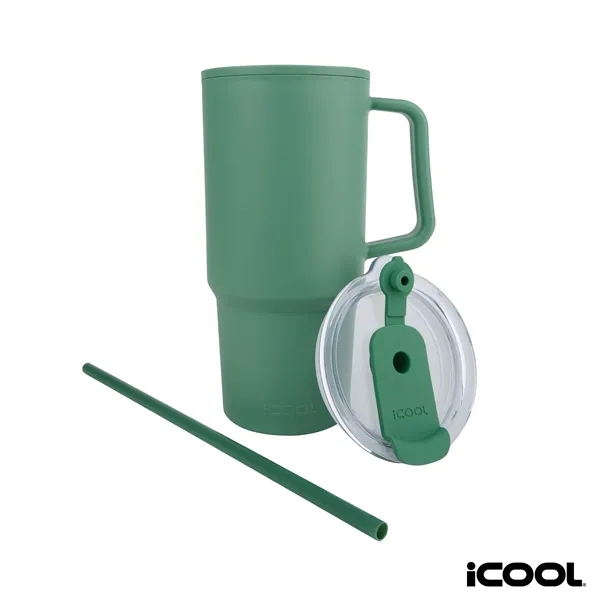 iCOOL® Ouray 30 oz. Double Wall Polypropylene Travel Tumbler... from ASI 67866 Logomark/Valumark