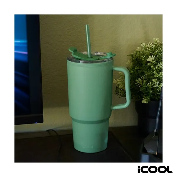 iCOOL® Ouray 30 oz. Double Wall Polypropylene Travel Tumbler... from ASI 67866 Logomark/Valumark
