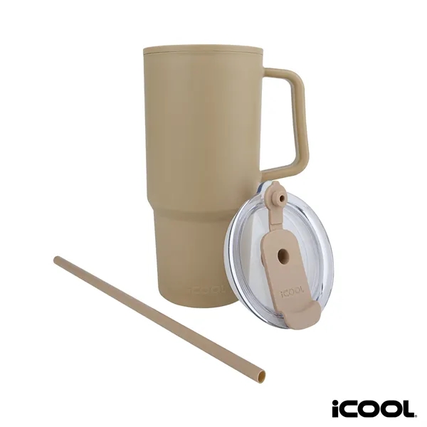 iCOOL® Ouray 30 oz. Double Wall Polypropylene Travel Tumbler... from ASI 67866 Logomark/Valumark
