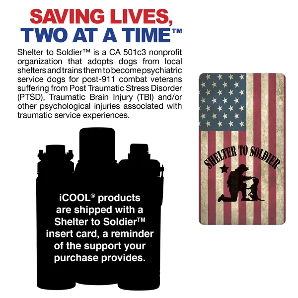 iCOOL® Ouray 30 oz. Double Wall Polypropylene Travel Tumbler... from ASI 67866 Logomark/Valumark