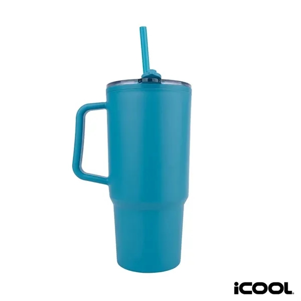 iCOOL® Ouray 30 oz. Double Wall Polypropylene Travel Tumbler... from ASI 67866 Logomark/Valumark