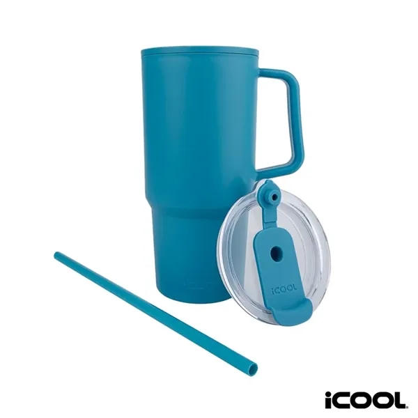 iCOOL® Ouray 30 oz. Double Wall Polypropylene Travel Tumbler... from ASI 67866 Logomark/Valumark