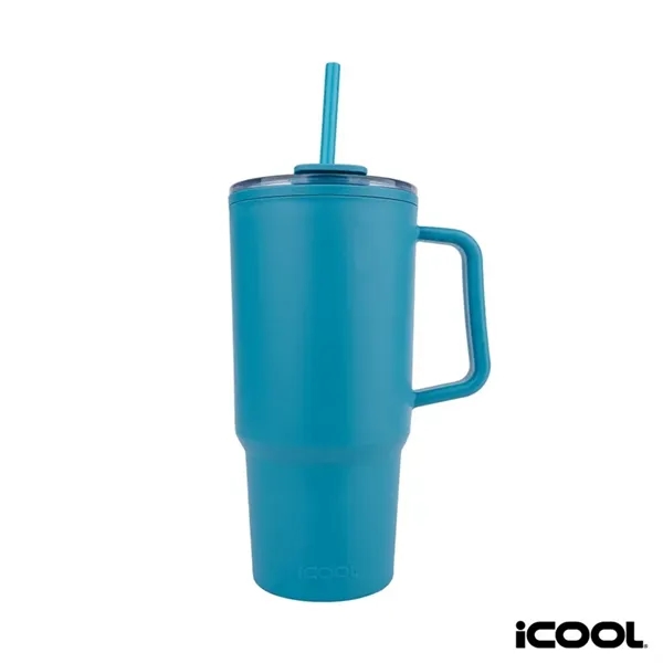 iCOOL® Ouray 30 oz. Double Wall Polypropylene Travel Tumbler... from ASI 67866 Logomark/Valumark