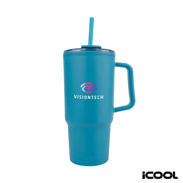iCOOL® Ouray 30 oz. Double Wall Polypropylene Travel Tumbler... from ASI 67866 Logomark/Valumark