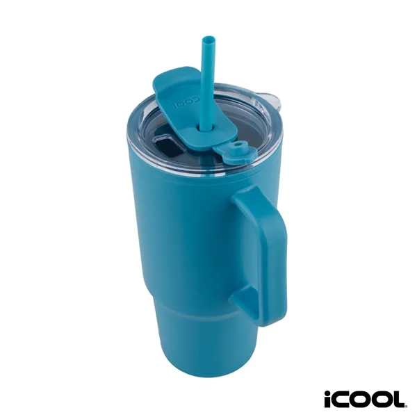 iCOOL® Ouray 30 oz. Double Wall Polypropylene Travel Tumbler... from ASI 67866 Logomark/Valumark