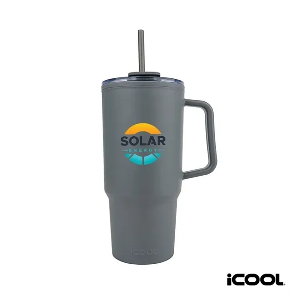 iCOOL® Ouray 30 oz. Double Wall Polypropylene Travel Tumbler... from ASI 67866 Logomark/Valumark