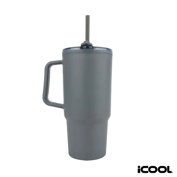 iCOOL® Ouray 30 oz. Double Wall Polypropylene Travel Tumbler... from ASI 67866 Logomark/Valumark